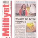Milliyet (Article by Yasemin Bay)
