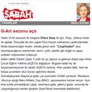 Sabah ( Article by Nazli Ilicak )