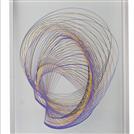 ARK 89 ; 128 x 165 x 9 cm, cam ve vinil, 2010 (Özel Koleksiyon, İstanbul) (Fotoğraf: Kayhan Kaygusuz)