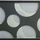 ARK 130 (2011) ayna, cam ve vinil / 74 x 54 x 6 cm / Ed.  3  (Fotoğraf: Kayhan Kaygusuz)