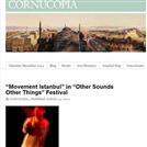 Cornucopia Online 14.03.2011 www.cornucopia.net/istanbulartsdiary/2011/movement-istanbul-in-other-sounds-other-things-festival/